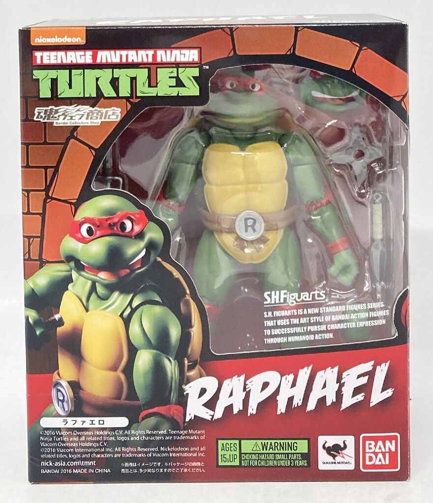 バンダイ S.H.Figuarts TEENAGE MUTANT NINJA TURTLES ラファエロ