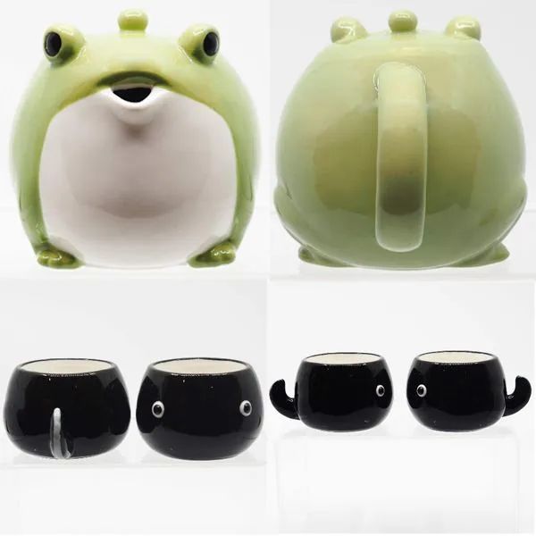 親子ティーセット | カエルの親子：128255734 かえる