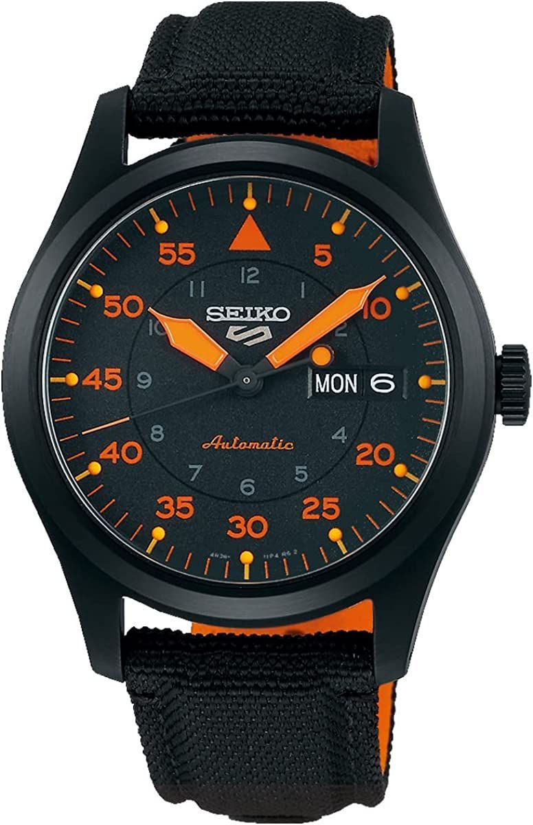 セイコー SEIKO  メンズ 腕時計 自動巻き 手巻き 曜日 日付 カレンダー SRPH33K1 FIELD STREET MA-1