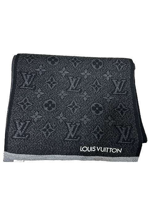 中古】【美品】LOUIS VUITTON ルイヴィトン マフラー マイ・モノグラム  