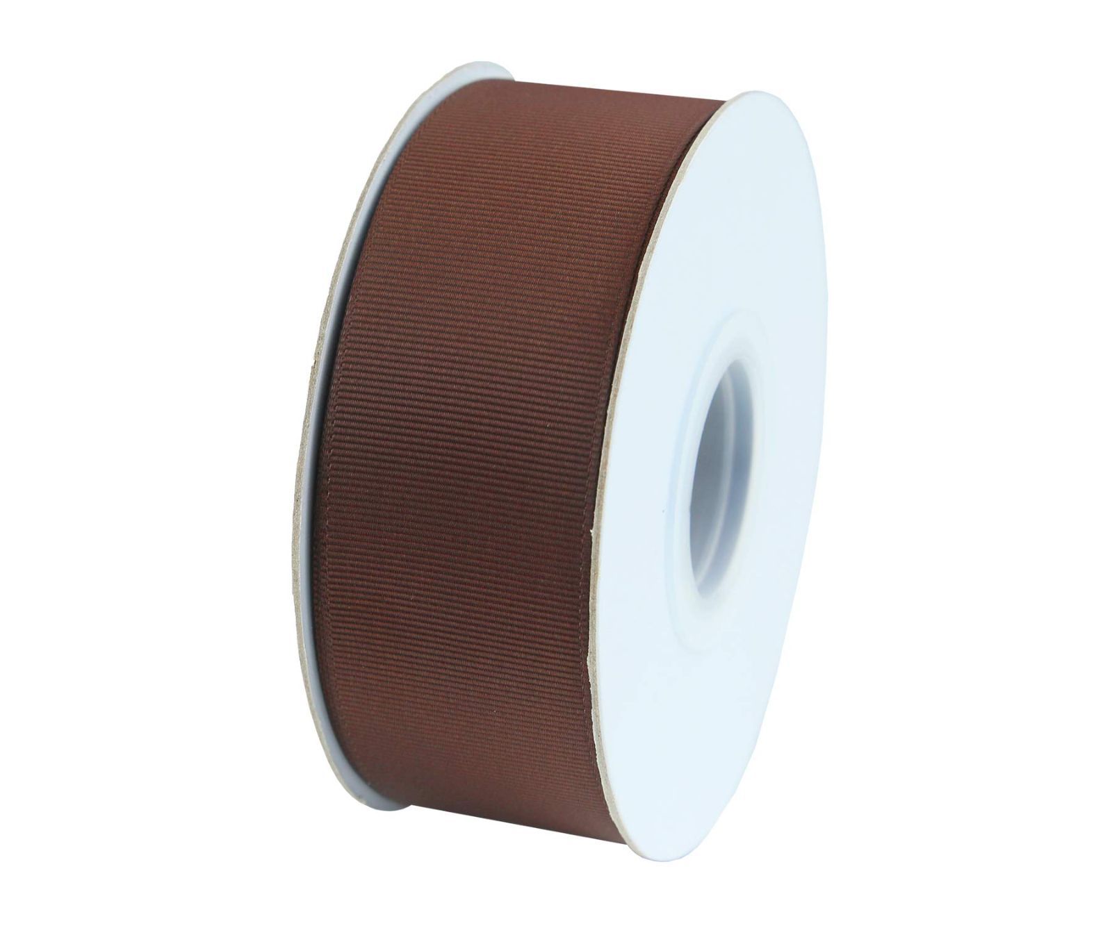 【在庫セール】服飾 手芸 ラッピング 幅38mm×22M巻 ちょう結び グログランリボン リボン ITIsparkle #850-ダークブラウン