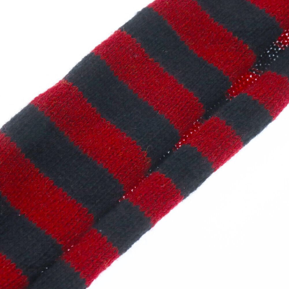 Saint Laurent Paris AW15 ボーダー　ロングマフラー SAINT LAURENT - 15AW サンローランパリ ボーダーロングマフラーの通販