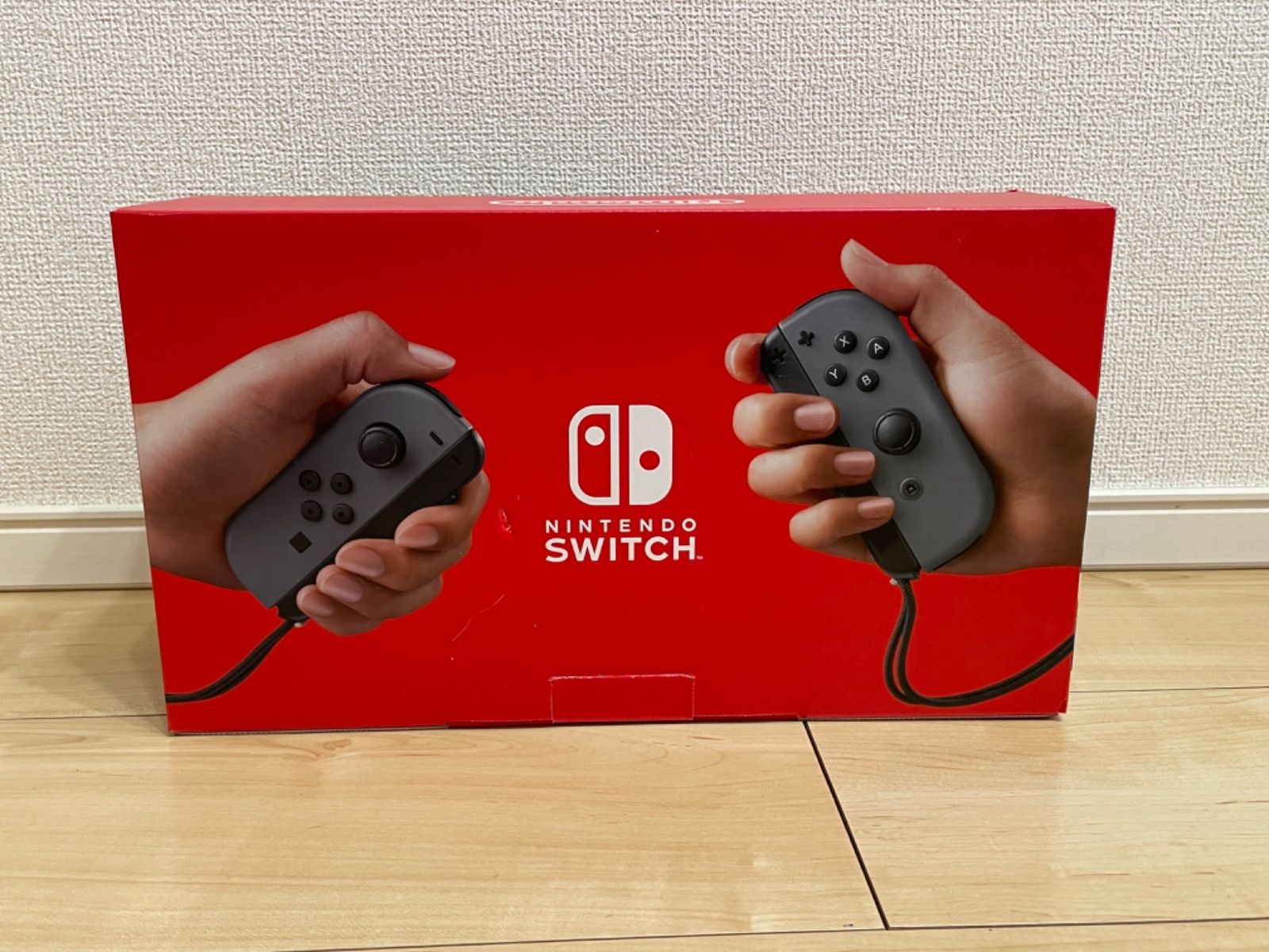 Nintendo Switch 本体 グレー バッテリー長持ちタイプ - junshop