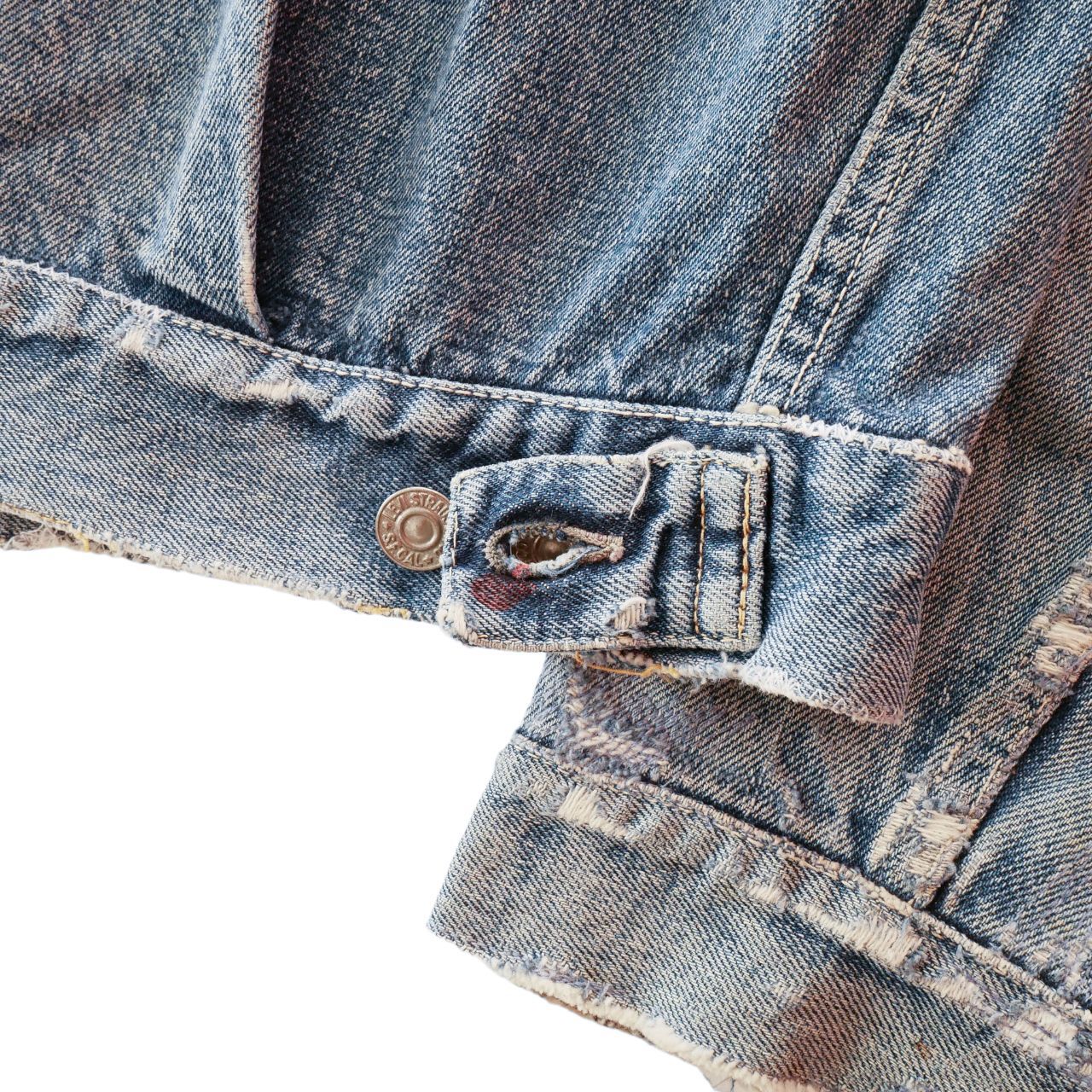 ★SALE★ Vintage LEVI'S 507XX 2nd 本物　リペア品 Levis リーバイス 2nd 507xx VINTAGE Gジャン デニム ジャケット