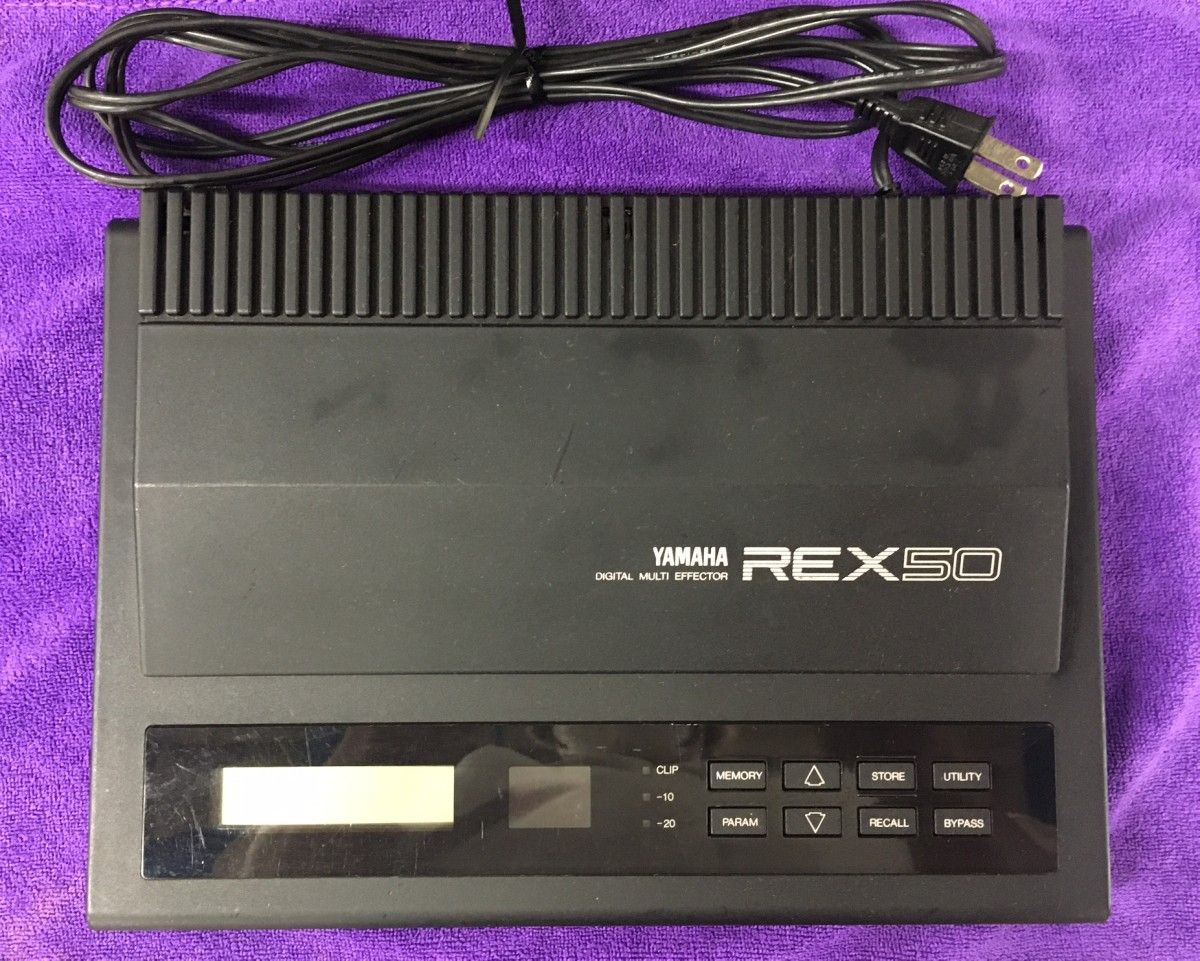 ヤマハ デジタル マルチ エフェクター REX50 YAMAHA REX50 DIGITAL Multi effector マルチエフェクター short