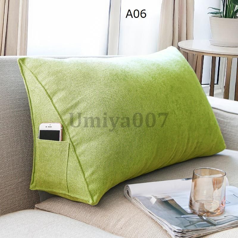 背もたれ クッション ベッド 背もたれクッション ベッドの上 ベッドクッション 三角 三角クッション 60cm 大きい おしゃれ ソファ ベッド 用 うつ伏せ 枕 NEXPOTALLINN_EU