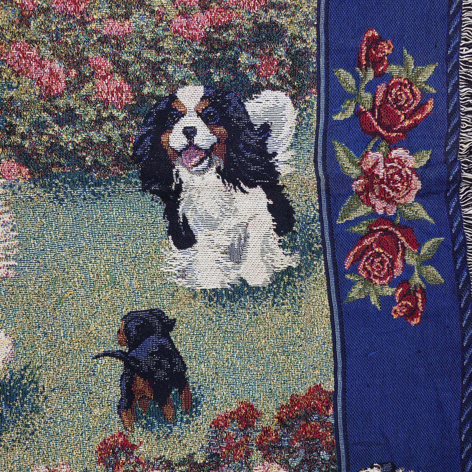 【90s】USA製 vintage ラグマット　動物大集合　可愛い　アートく芸術 90s】USA製 vintage ラグマット 動物大集合 可愛い アートく芸術
