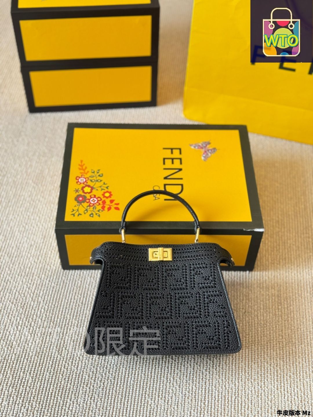 今日特価】FENDI フェンディ ホワイト Cuoio Romano レザー