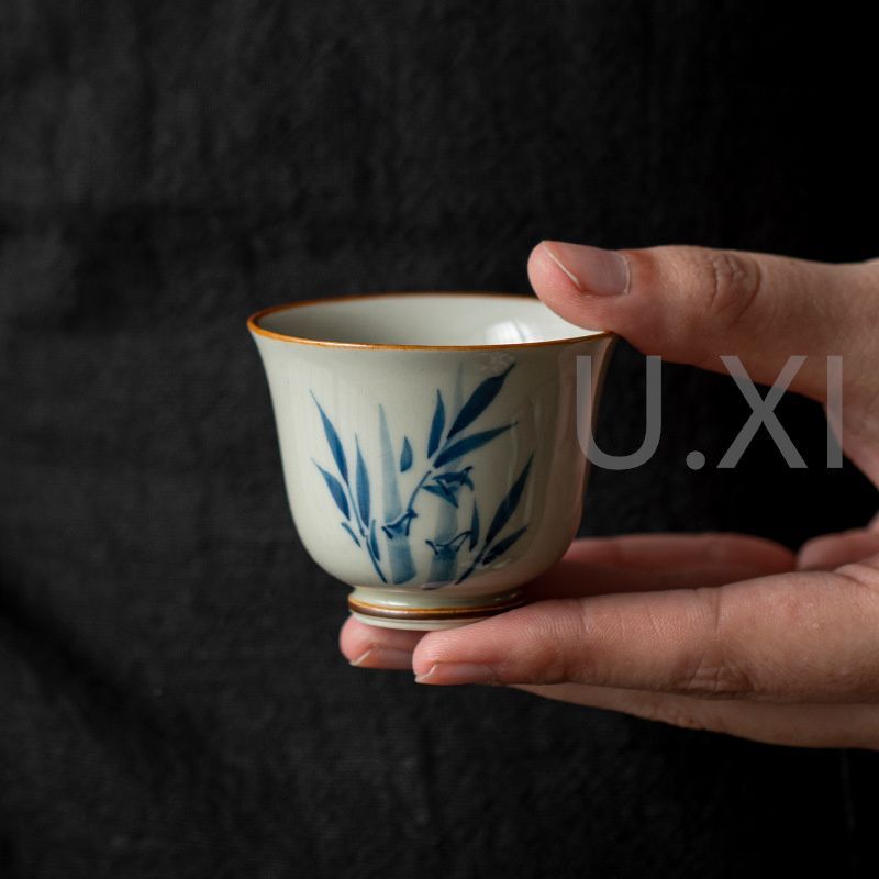 景徳鎮 名高い 手作り 磁器カップ 茶碗 