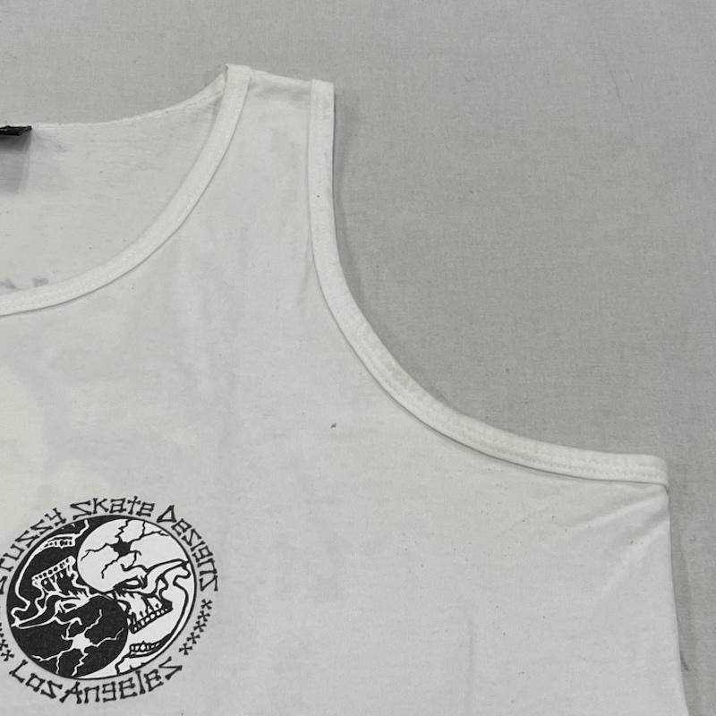 STUSSY ステューシー タンクトップ オールド 00's USA製 スカル