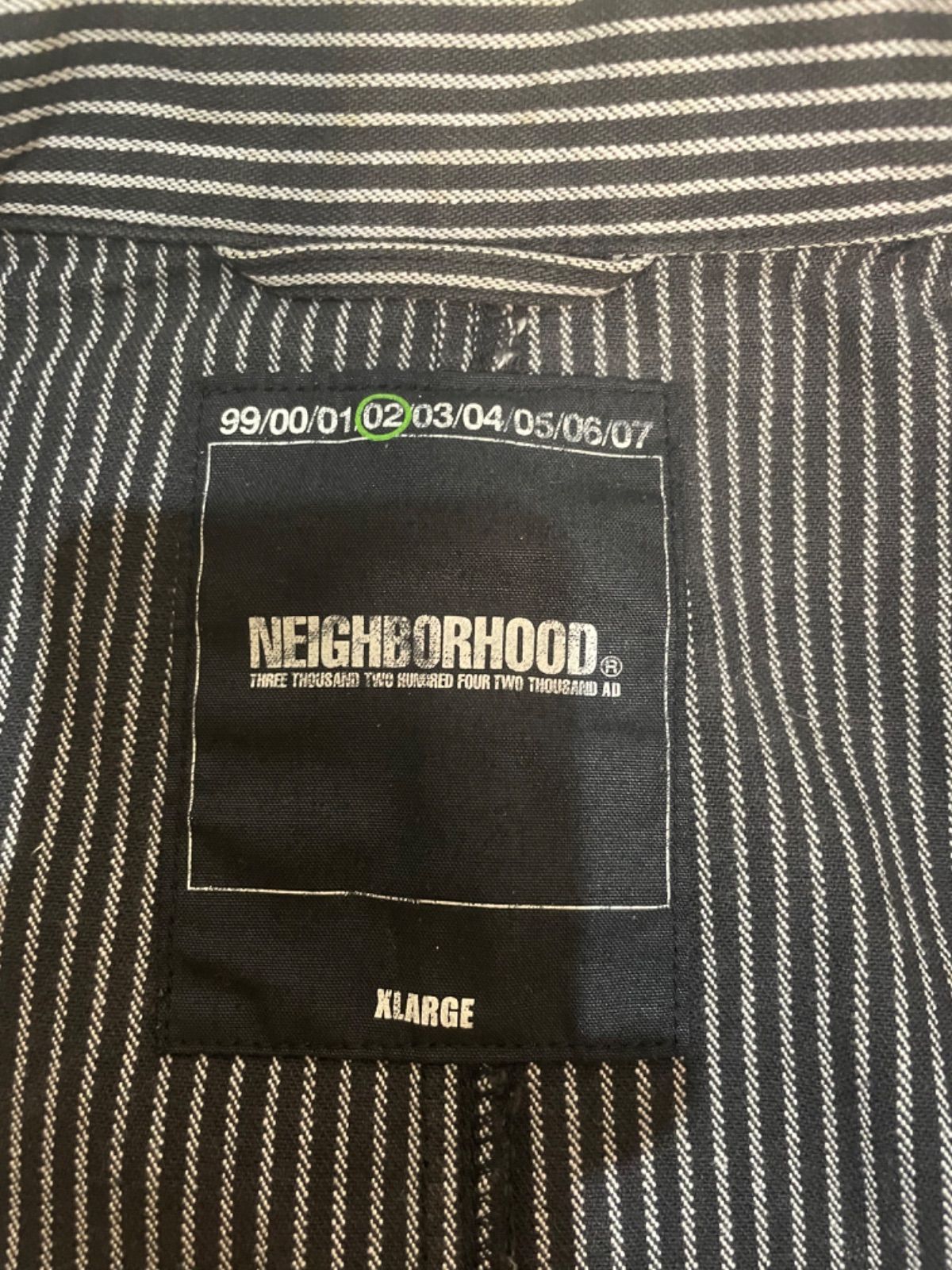 贈り物 NEIGHBORHOOD SHIPYARD size:L ヒッコリージャケット