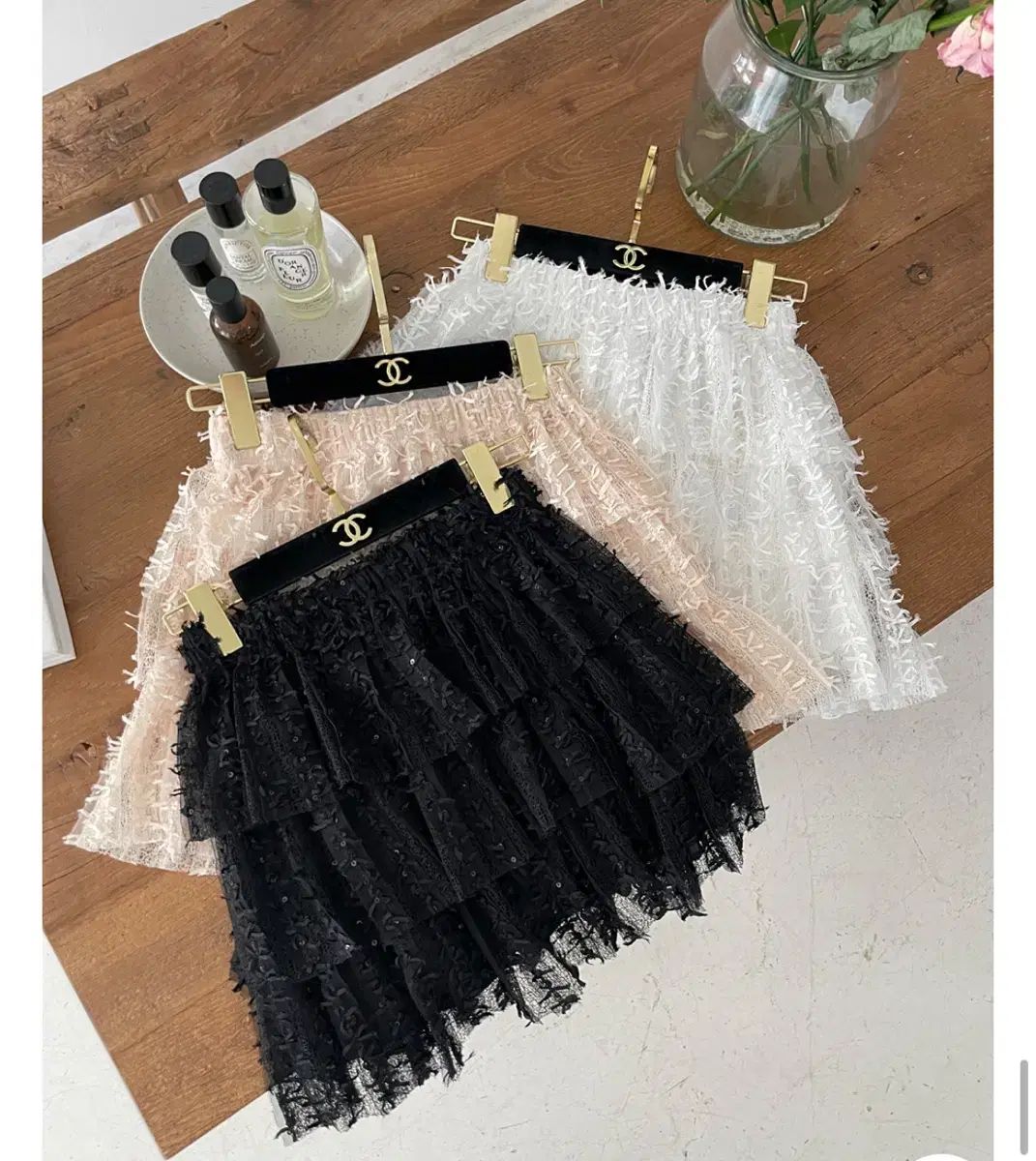 レース ミニスカート