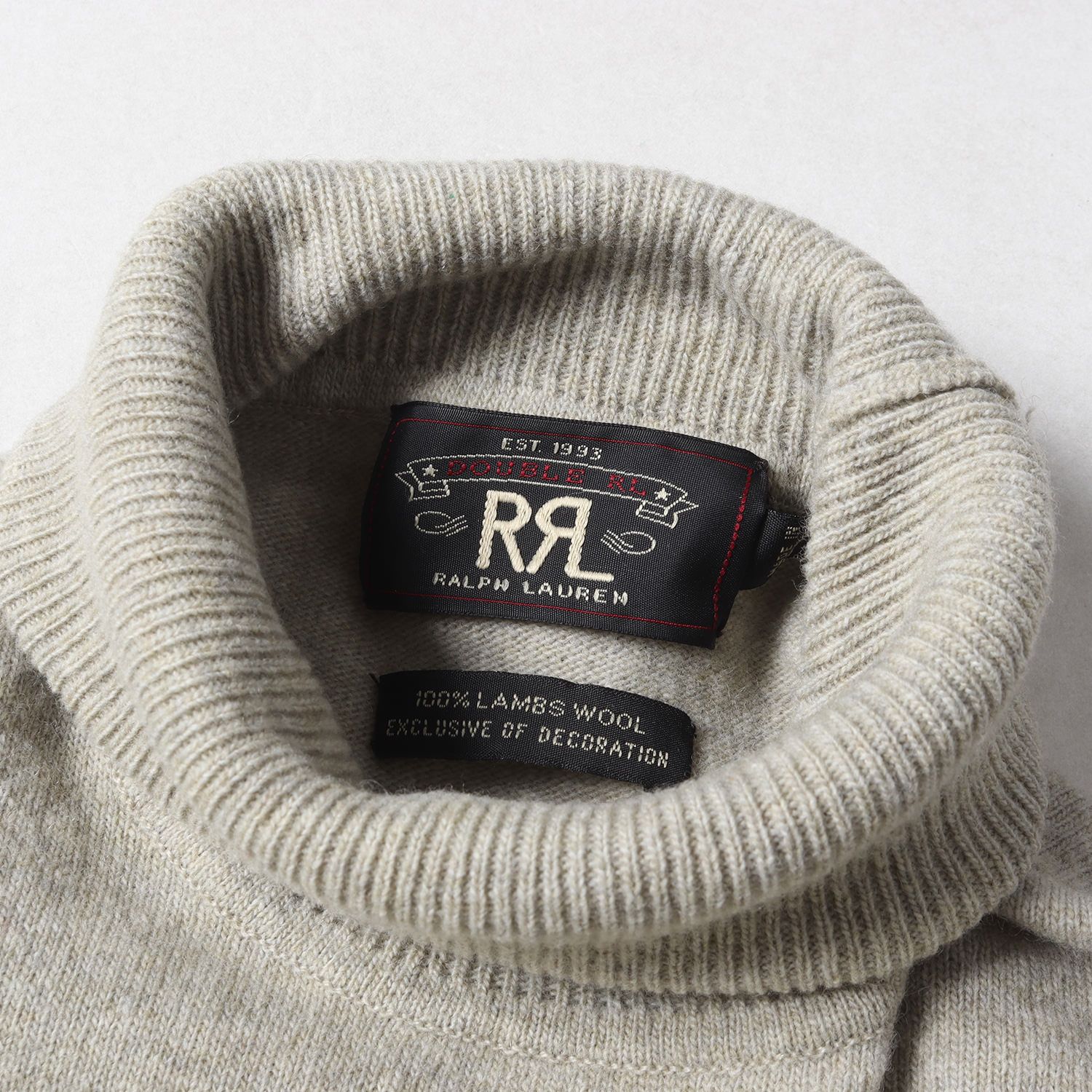 ダブルアールエル ラルフローレン 長袖セーター S メンズ 美品 RRL 