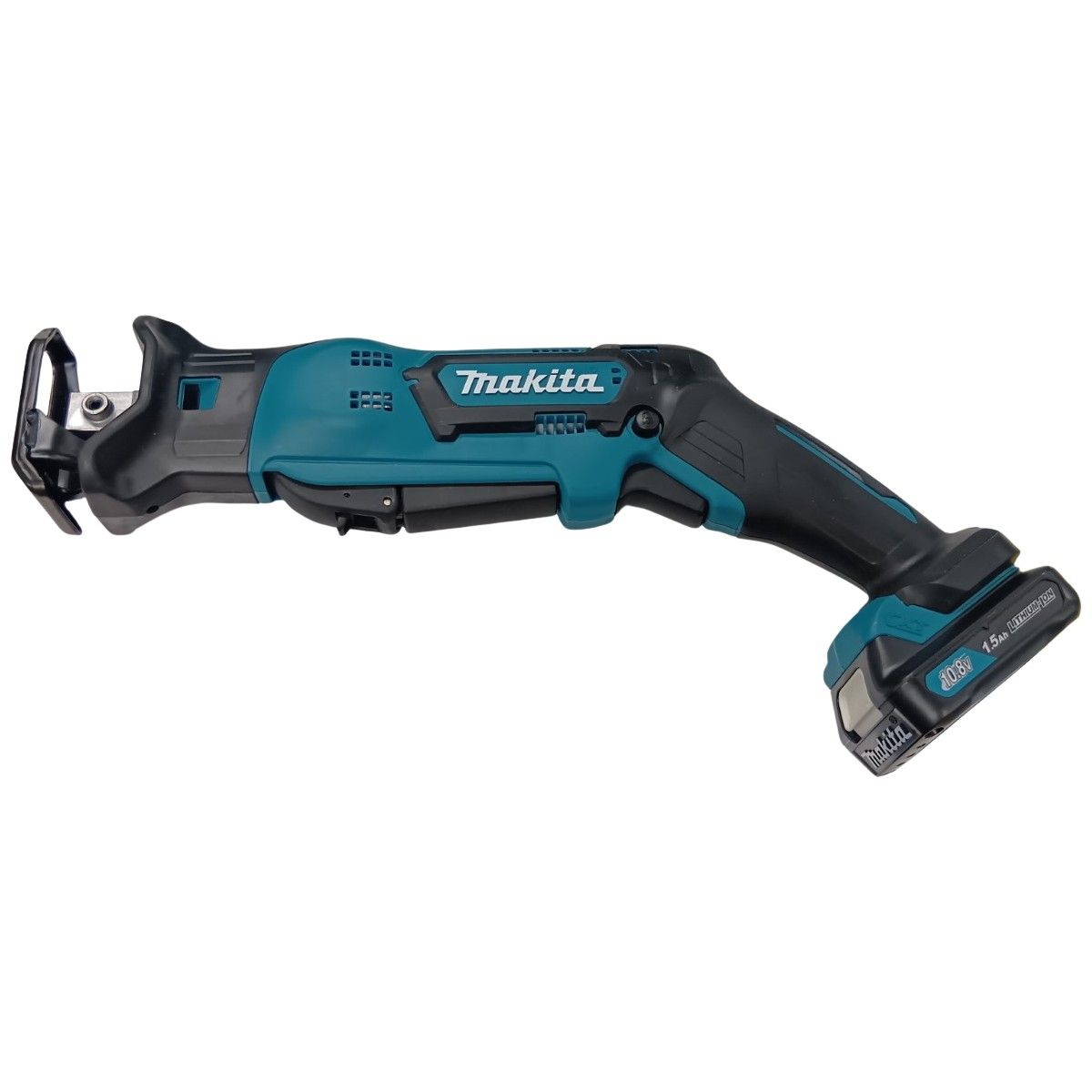 MAKITA マキタ JR104D ブルー 切断工具 レシプロソー 程度A 充電器 充電池1個 ケース付 コードレス式 10.8v 1.5Ah 49386 キズ ヨゴレ有