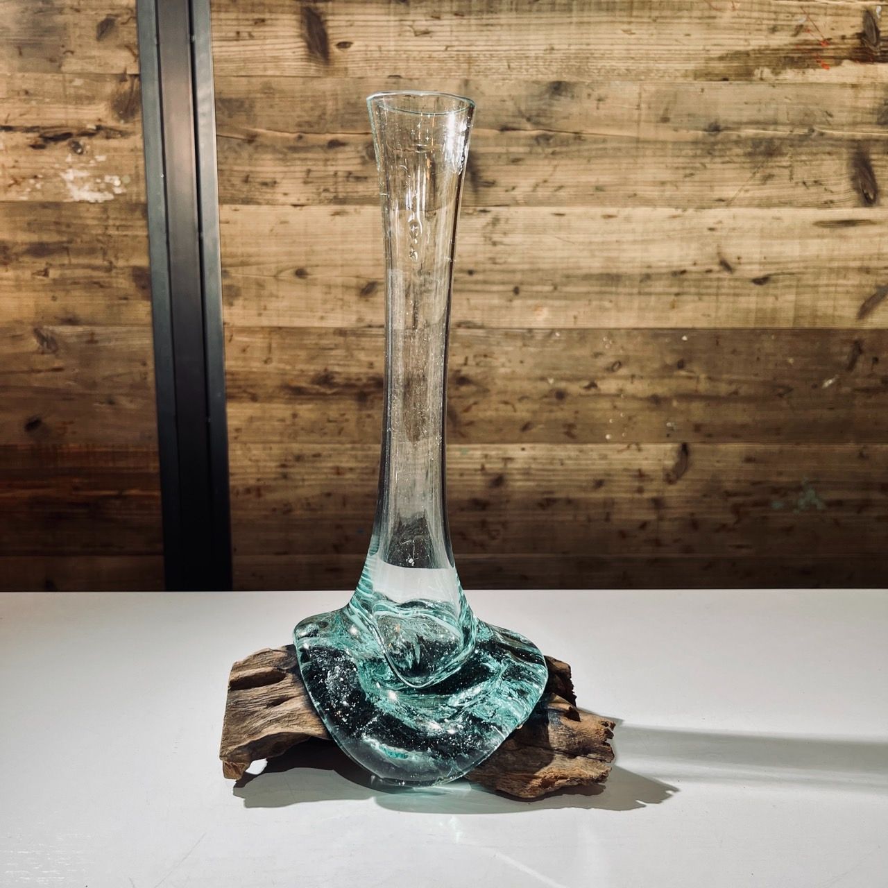 インテリア雑貨 FUKUDA FACTORY 公式OUTLET FLOWER VASE S ガラスに混入物 欠けあり No.M14