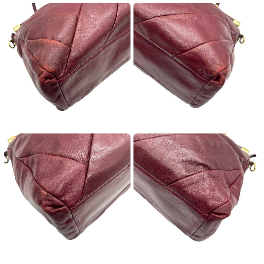 1089 Coach トートバッグ 2way レザー ボルドー 1089 Coach トートバッグ 2way レザー ボルドー - メルカリ