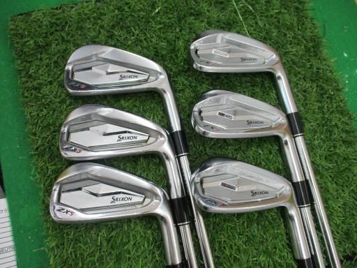 中古】 ダンロップ SRIXON ZX5 6S アイアンセット IR NS PRO