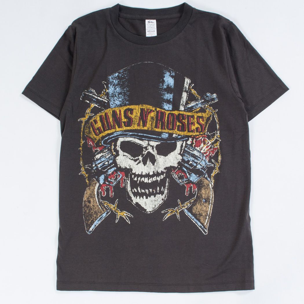 Guns N' Roses】ヴィンテージ風 ロックTシャツ Guns N' Roses ガンズ