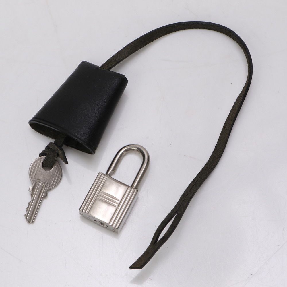 美品 エルメス 120番 キー 鍵 シルバー バーキン ケリー ボリード バッグ MRM 0919-R14【中古】 超美品◇ エルメスキー鍵カギシルバー銀パドロック南京錠バーキン