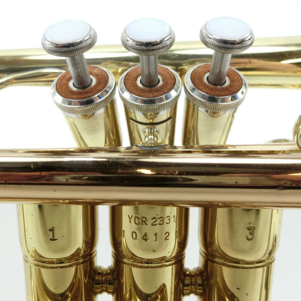 YCR 6330II コルネットB♭マウスピース付き YAMAHA ヤマハ YCR 6330Sコルネット B♭ マウスピース付き