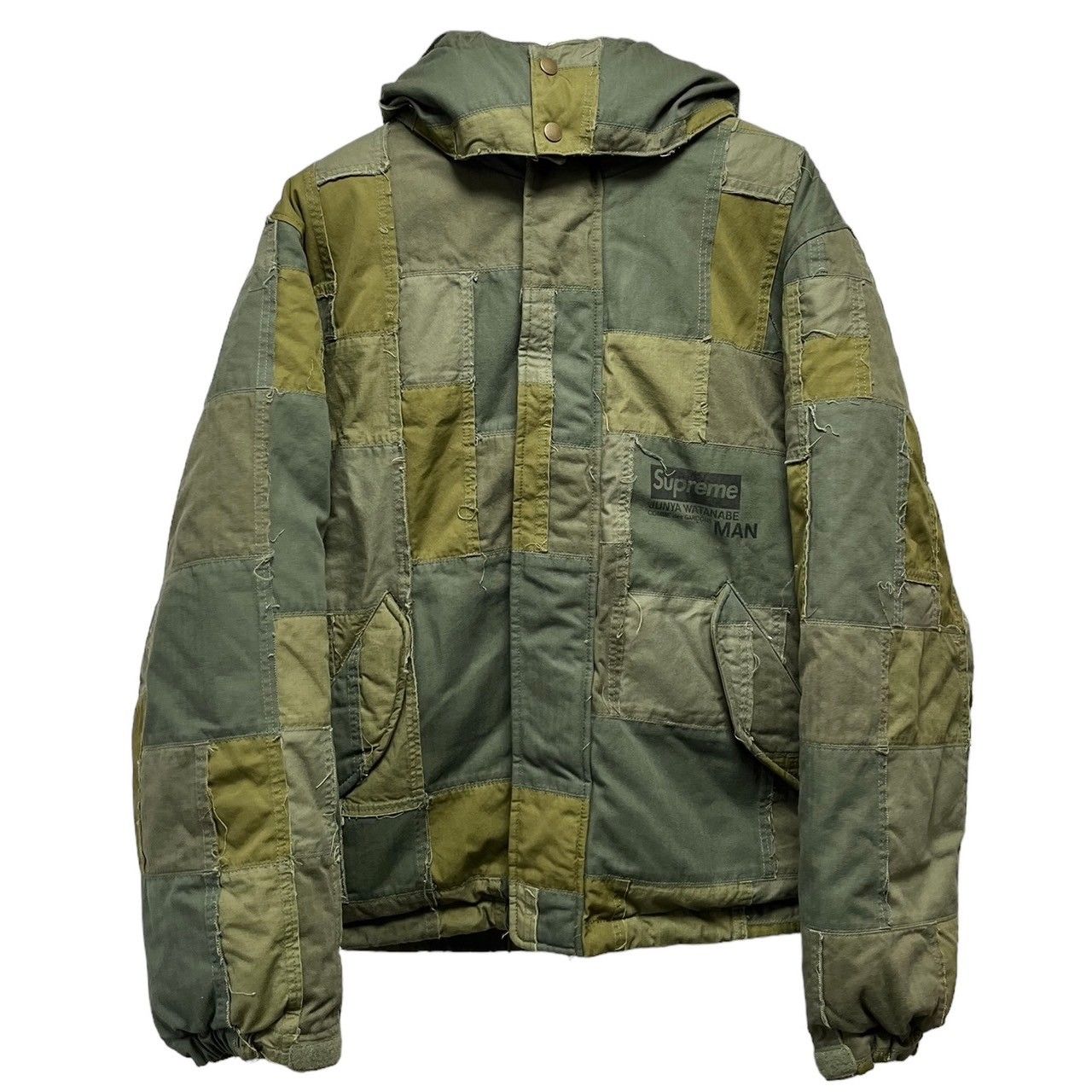 Supreme ジュンヤワタナベ Patchwork Puffy Jacket Supreme Junya Watanabe Patchwork Puffy Jacket Olive M FW21 Medium