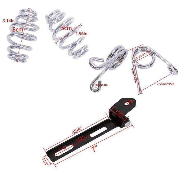 ハーレー用 ソロシート スカル柄 カスタム サドルシート アメリカン チョッパー イージーライダース風 ブラウン シングルシート