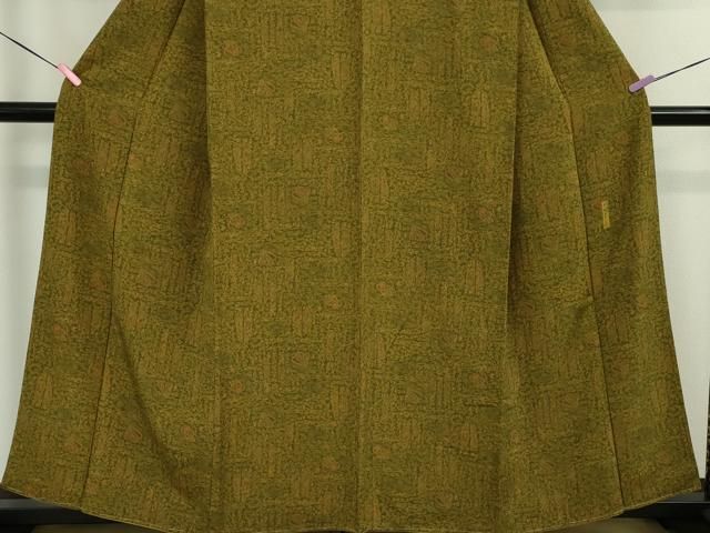 平和屋本店□極上 重要無形文化財 人間国宝 中村勇二郎 江戸小紋 獅子