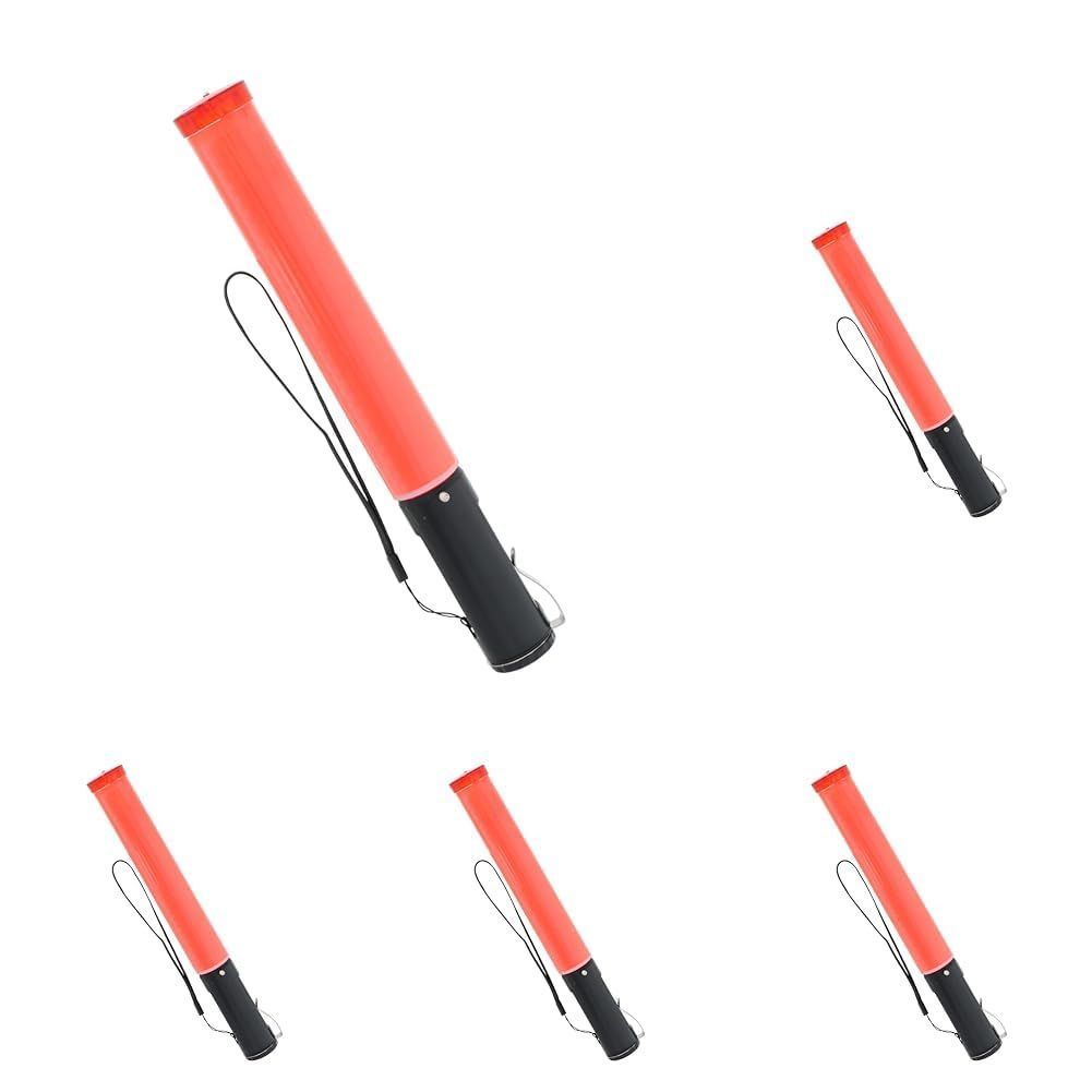 高儀 Takagi 伸縮式 LED 誘導棒 伸縮式 34|50cm 乾電池式 点滅 点灯切替 ベルトフック ハンドストラップ付き 合図灯 赤色灯 交通整理 夜間工事 駐車場 携帯 収納 防滴リング 白色LED手元灯 単3形乾電池 3本使用 高儀 たかぎ ×