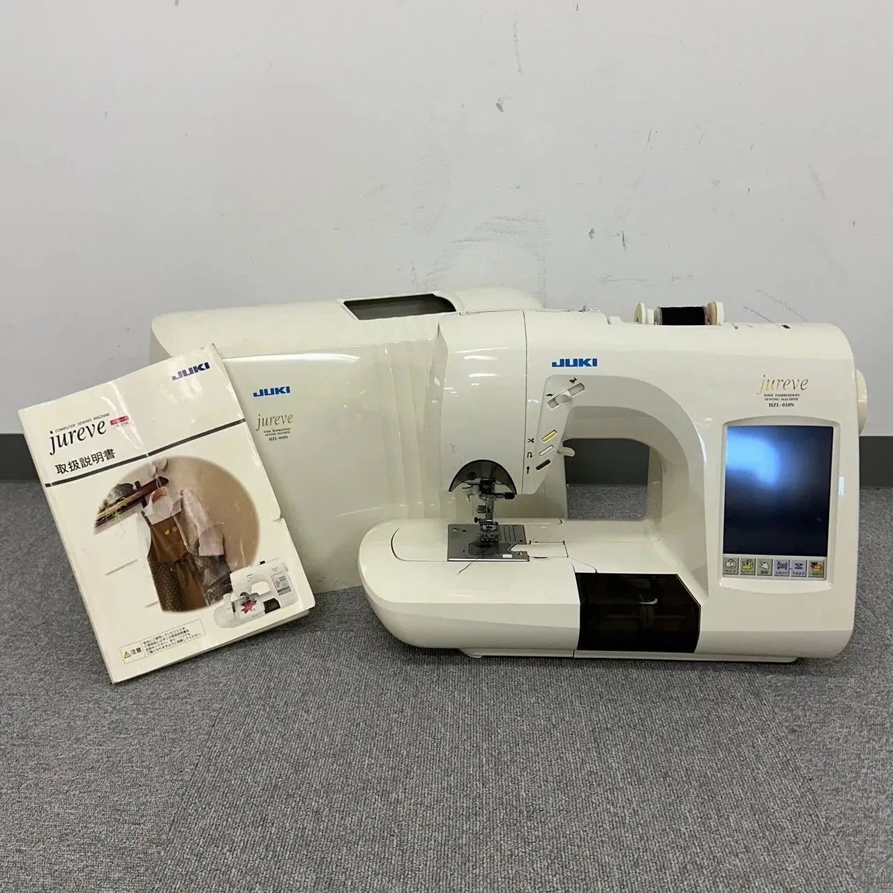 HZL-010N JUKI ミシン 動作未確認の為ジャンク扱い ミシン JUKI HZL