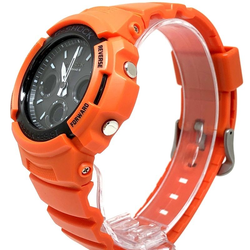 G-SHOCK ジーショック AWG-M100MR-4A Recque Orange レスキュー