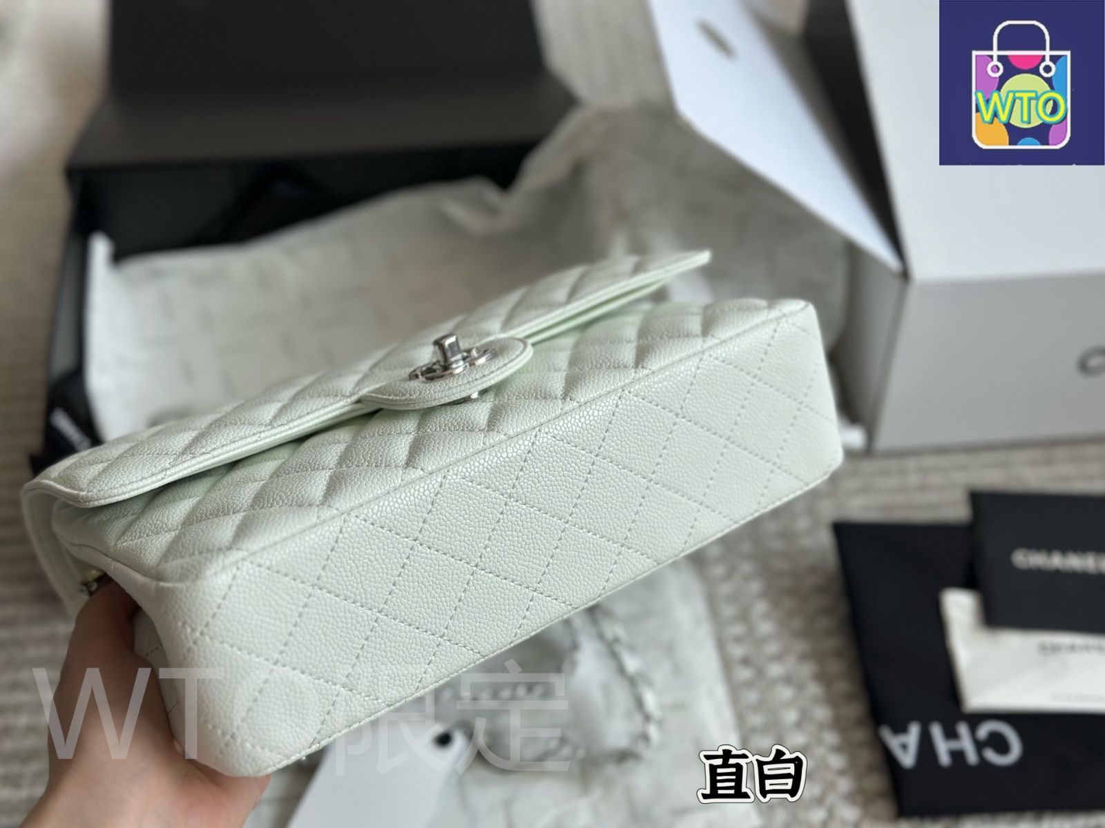 今日特価】Chanel Calfskin CF Series Quilted Bag ～エレガント