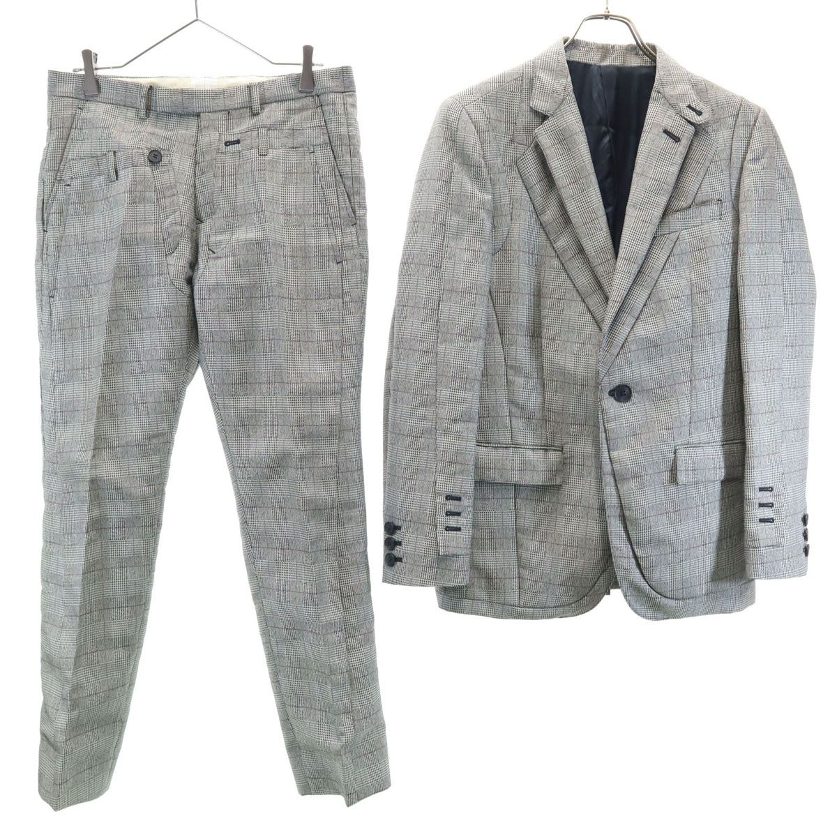 Jean Paul Gaultier チェック柄 テーラードジャケット Jean Paul Gaultier チェック柄 テーラードジャケット