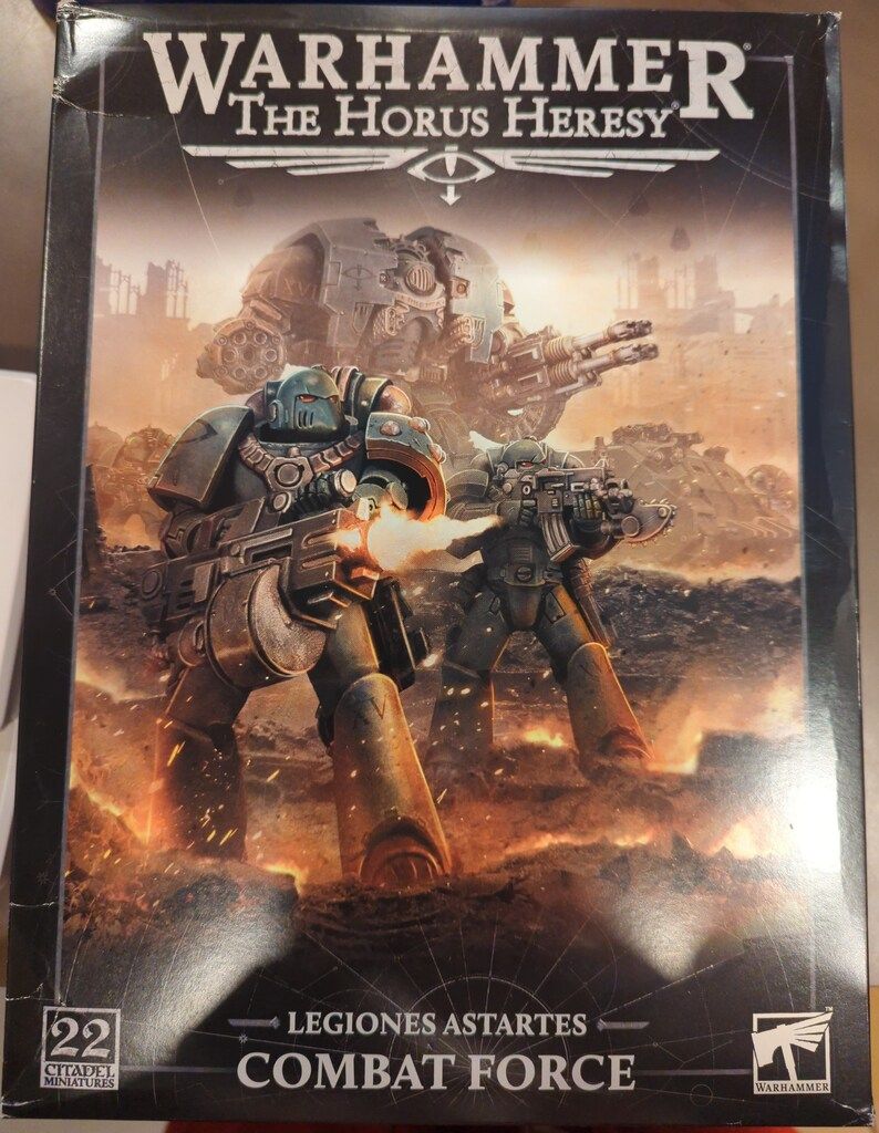 未開封 GAMES WORKSHOP WARHAMMER THE HORUS HERESY LEGIONES ASTARTES COMBAT FORCE