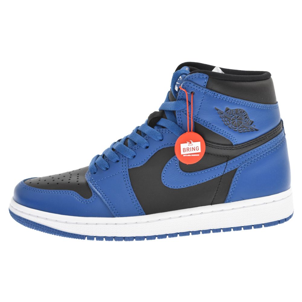 NIKE (ナイキ) AIR JORDAN 1 RETRO HIGH OG DARK MARINA BLUE 555088-404 エアジョーダン1レトロハイ  ダークマリーナブルー ハイカットスニーカー US8.5/26.5cm - メルカリ