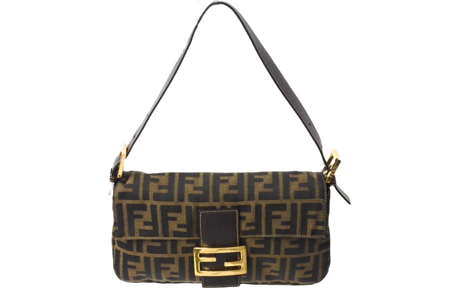 FENDI フェンディ マンマバケット ズッカ柄 FFロゴ ワンショルダー