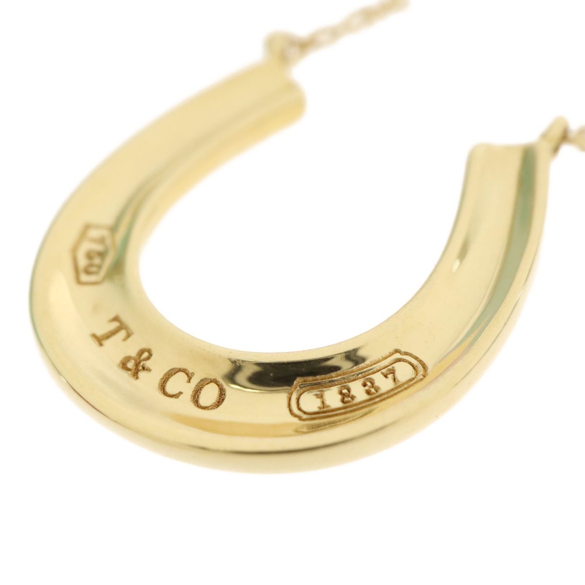 TIFFANY & CO. Tiffany ティファニー 750YG 18金イエローゴールド 1837