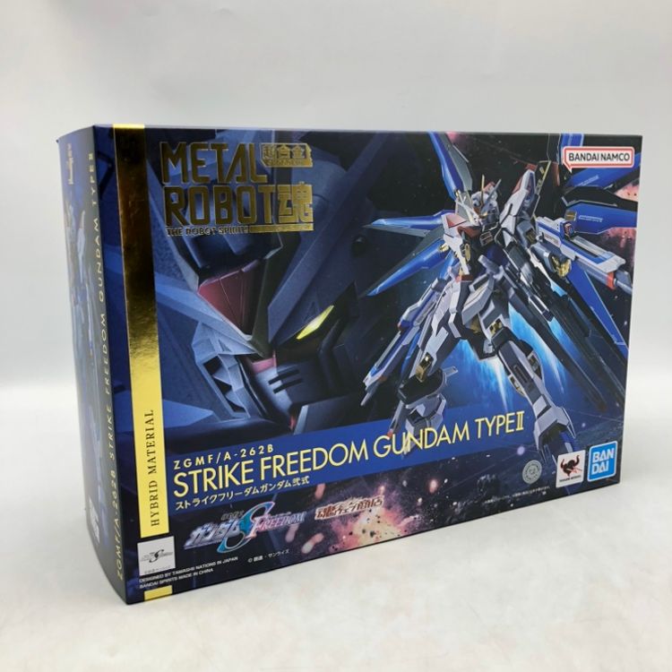 l robot魂　ストライクフリーダムガンダム弐式　未開封 METAL ROBOT魂 ストライクフリーダムガンダム弐式 メタル