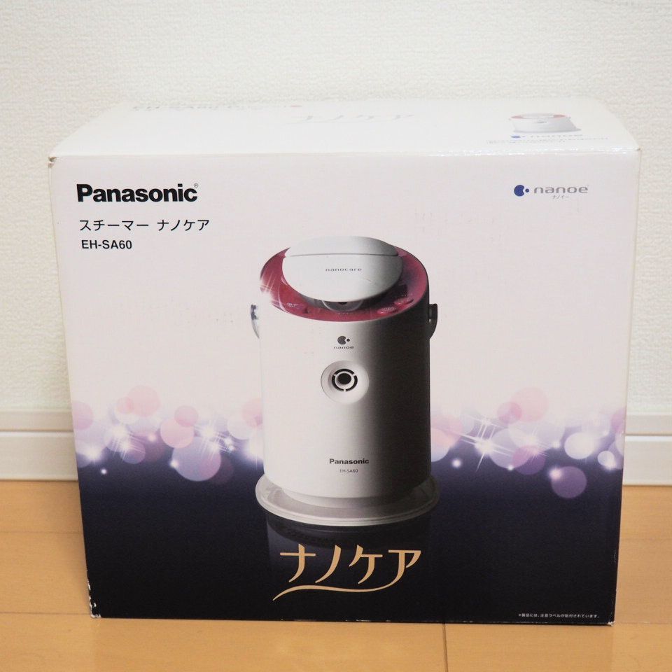 【美品】Panasonic スチーマー ナノケア nanoe　EH-SA60
