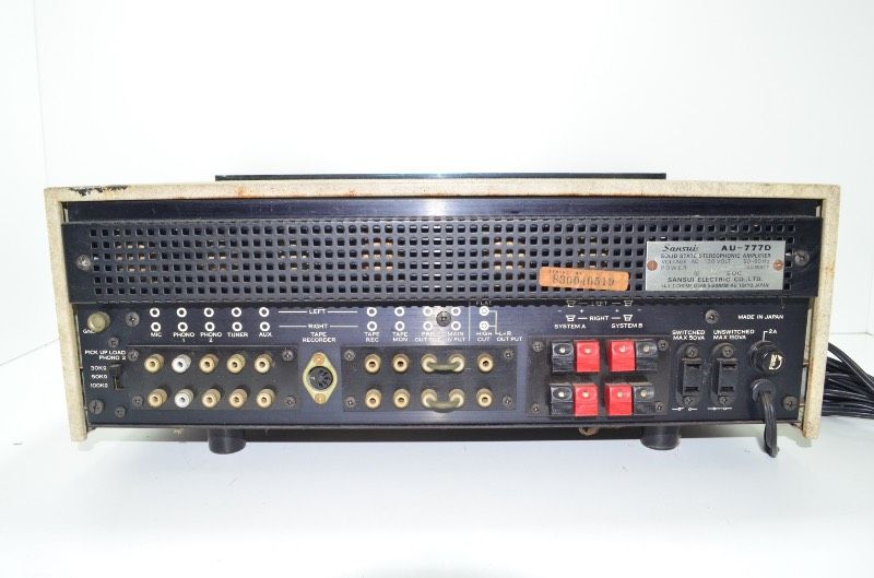 送料無料】 サンスイ Sansui AU-777D プリメインアンプ ソリッド