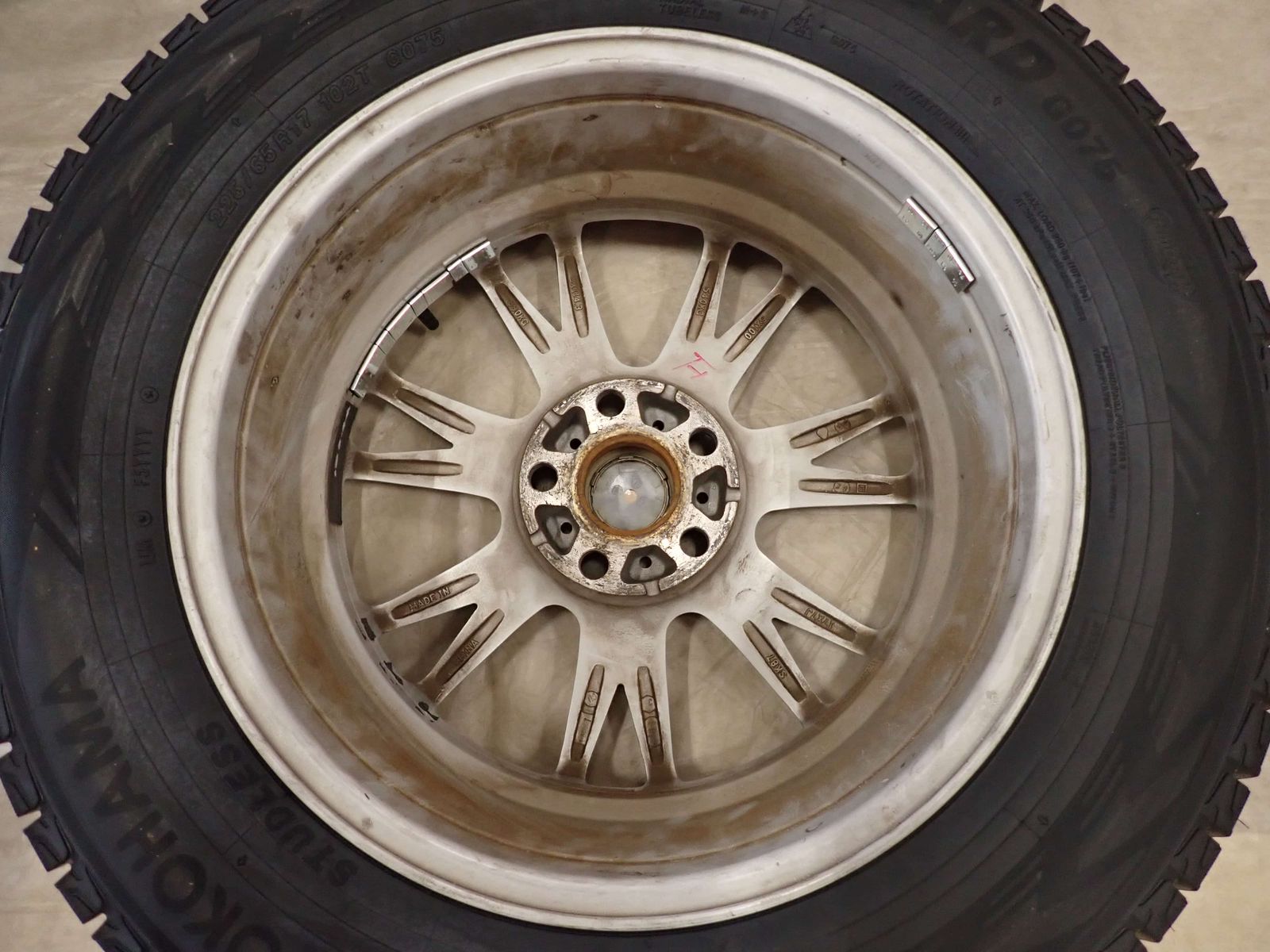 限定商品＆豊富な品揃え。 冬 製 4本SET 会社宛 225 65R17×7J 102T ヨコハマ アイスガード G075 トヨタ車 アルミ RAV4 ハリアー NO D6288 新作もいち早くお手元に！