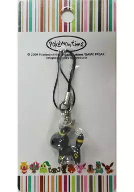 中古】ストラップ(キャラクター) ブラッキー ストラップ pokemon time
