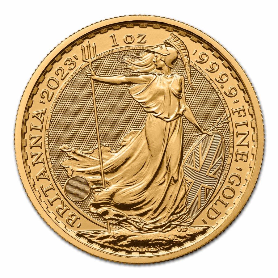 2023 イギリス ブリタニア チャールズ3世 金貨 1オンス 戴冠記念特別 