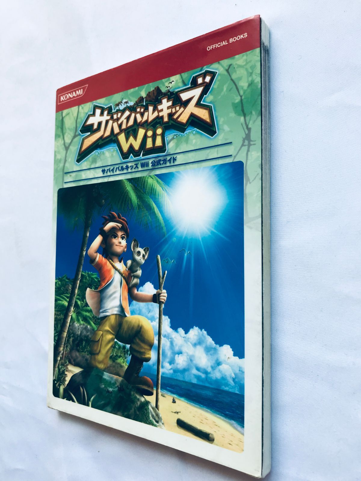 サバイバルキッズWii 公式ガイド 攻略本 初版 Survival Kids Wii 