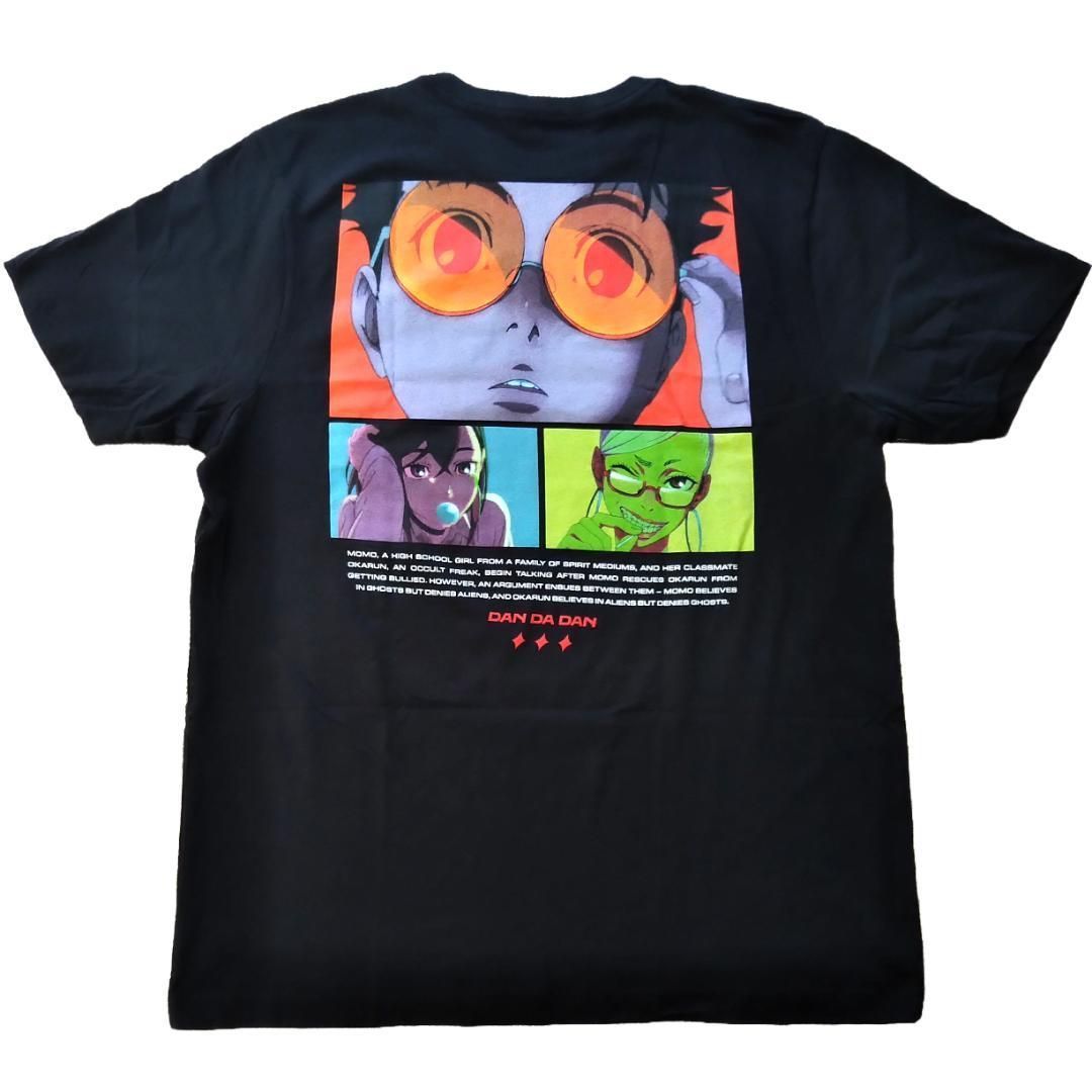 ダンダダン Tシャツ XLサイズ 黒 アニメT 両面プリント 未使用新品