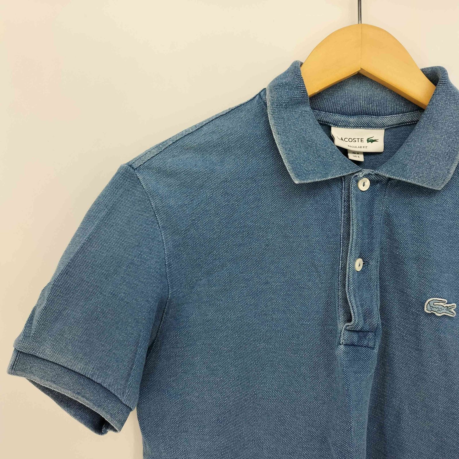 ラコステ LACOSTE インディゴ ピケ ポロシャツ メンズ FR 3 - メルカリ