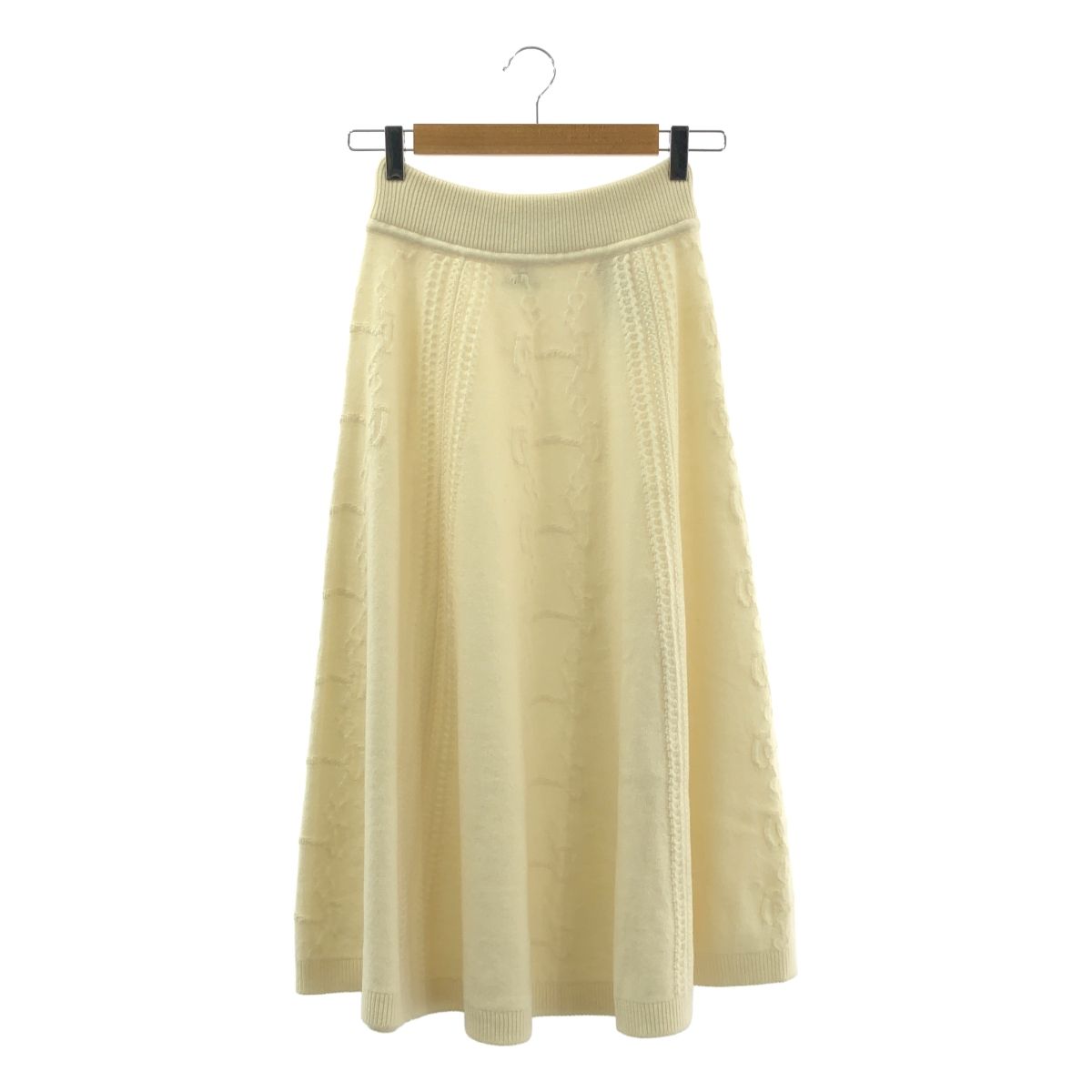 新品】 HERMES / エルメス | ウール カシミヤ シェーヌダンクル柄