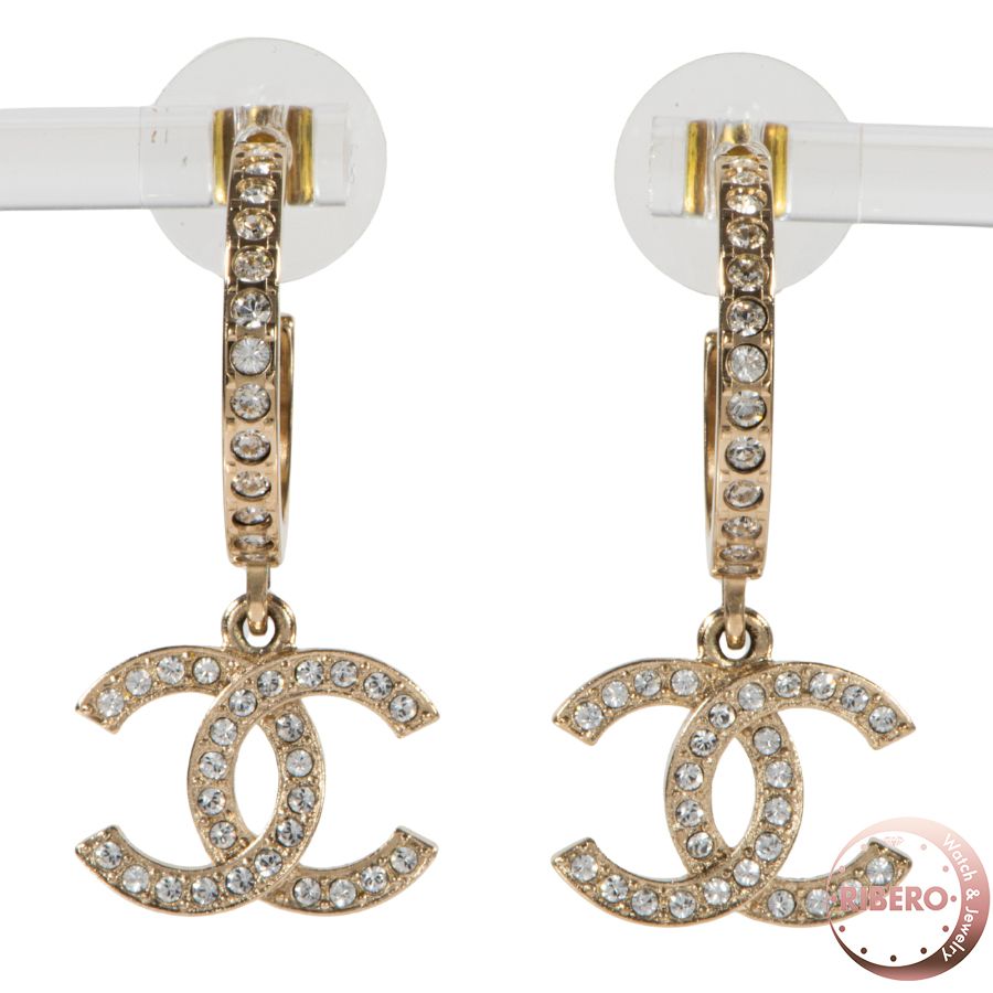 楽天市場】シャネル CHANEL ココマーク メッキ ピアス rkd【中古