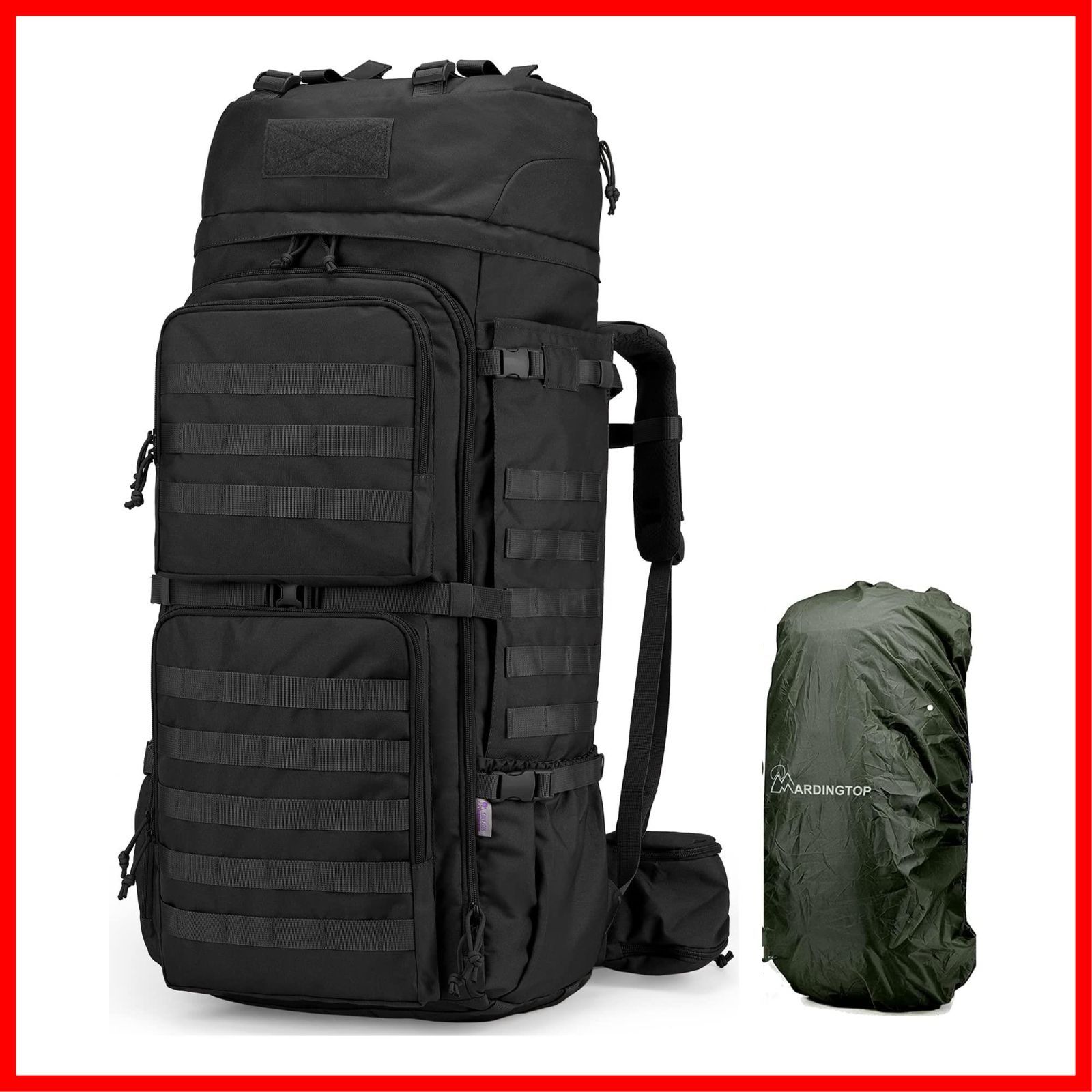 バッグ 【人気商品】リュックサック キャンプ 軍用 MOLLE トレッキング 