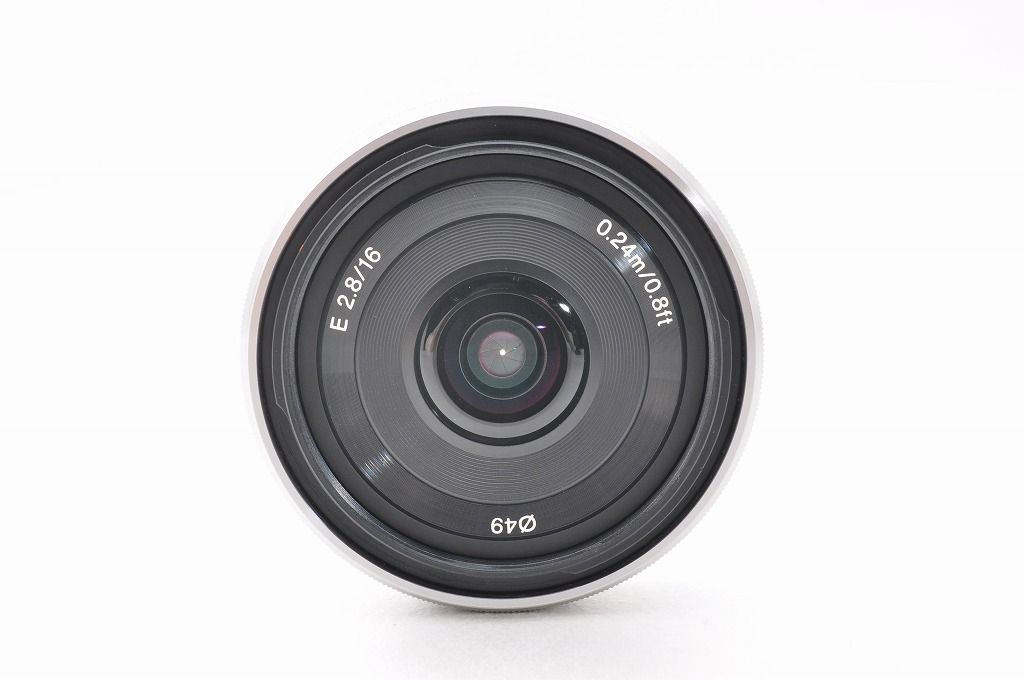 【美品】Sony E 16mm F2.8 SEL16F28 パンケーキレンズ Amazon.com : Sony SEL16F28 16mm f/2.8 Wide-Angle Lens for