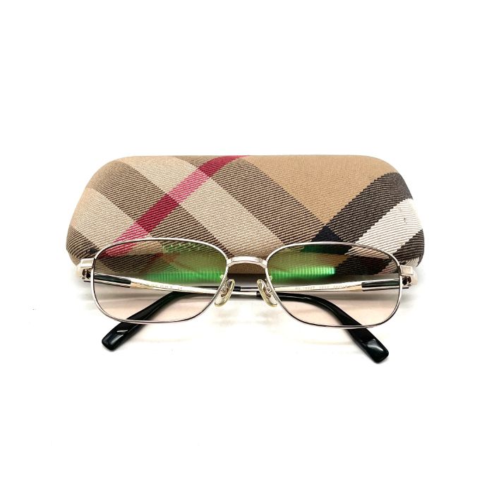 Burberry バーバリー ロゴ 度入り スチール サングラス eH0996N